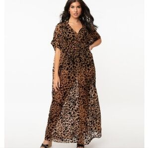 Unique Vintage Burton Caftan Dress